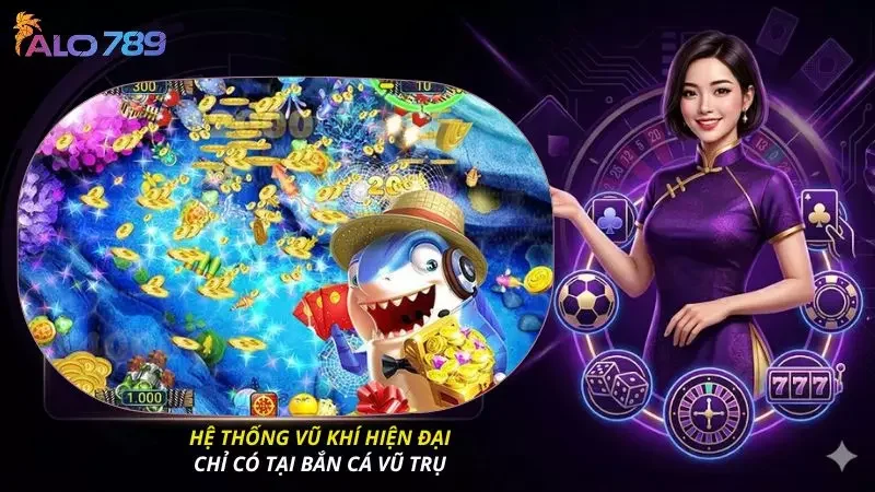 Những trang bị tối tân làm chủ đấu trường không gian