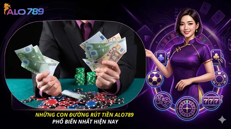 Những con đường rút tiền ALO789 phổ biến nhất hiện nay