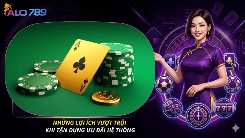 Những lợi ích vượt trội khi tận dụng ưu đãi hệ thống